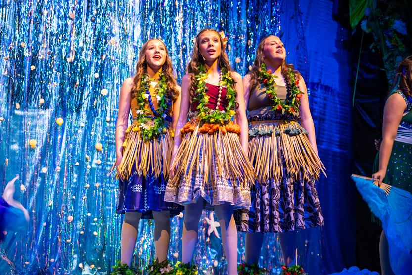 Students perform Moana, Jr.